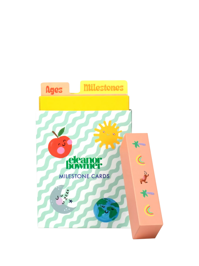 Eleanor Bowmer baby milestone cards set of 24 cards - British product