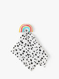Eleanor Bowmer muslin comforter rainbow toy attachment, UK version