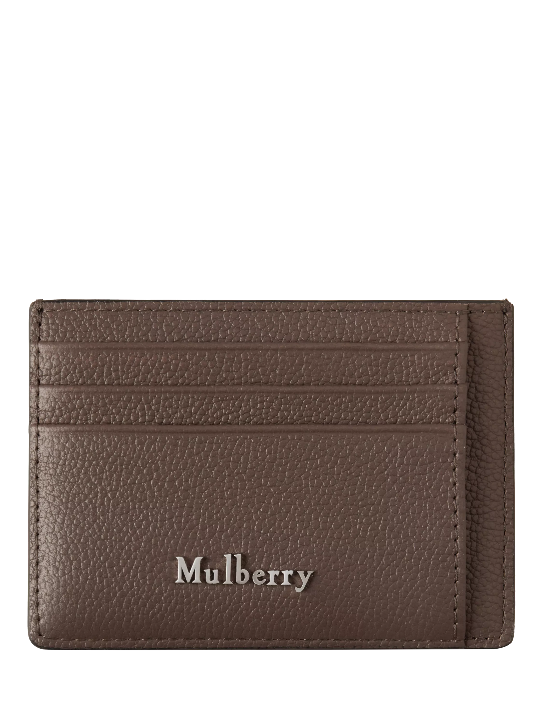 Mulberry Farringdon Small Pebble Grain Leather Card Holder, imported from the UK