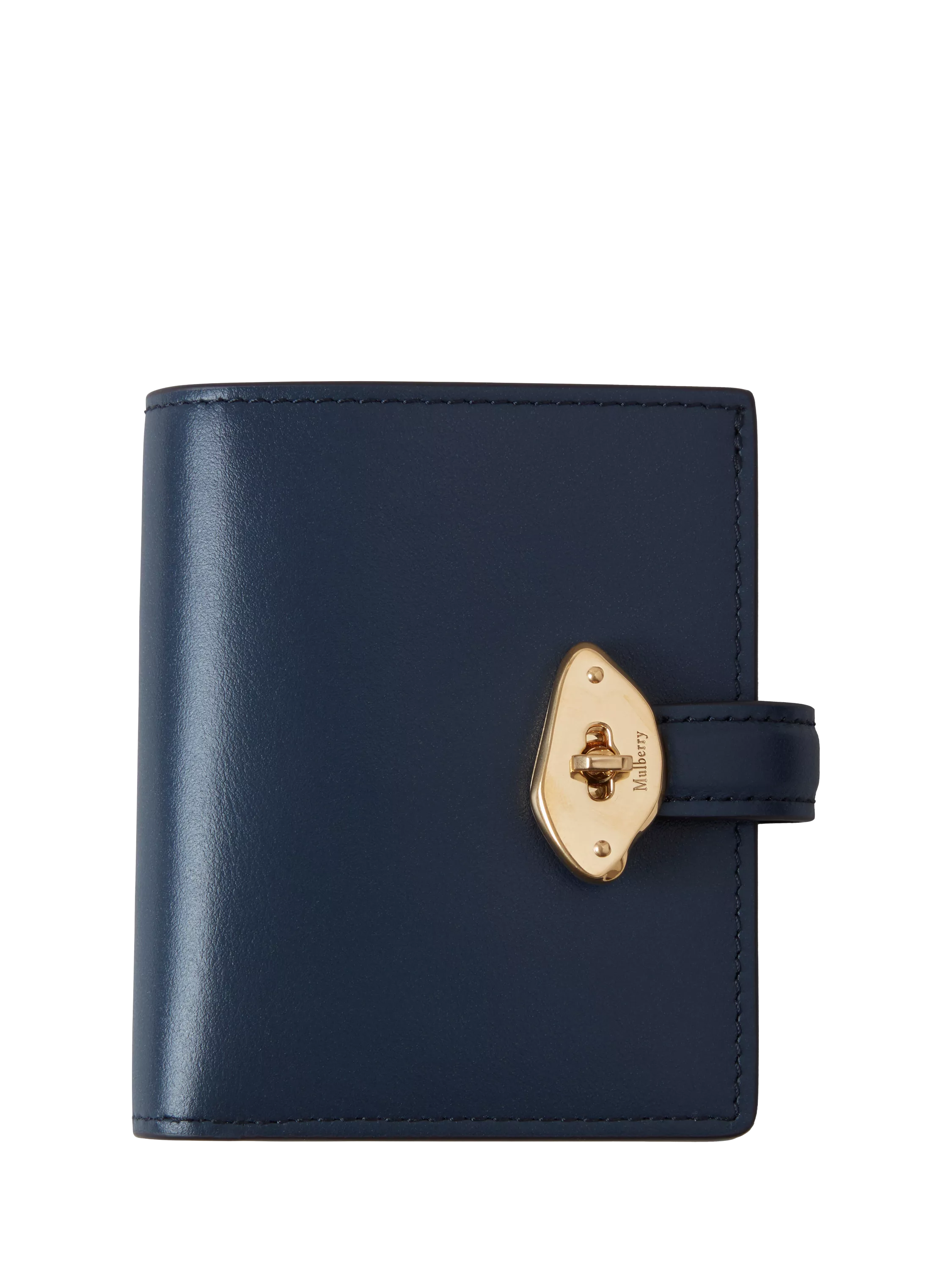 Mulberry Lana High Gloss Leather Compact Wallet - McGrocer