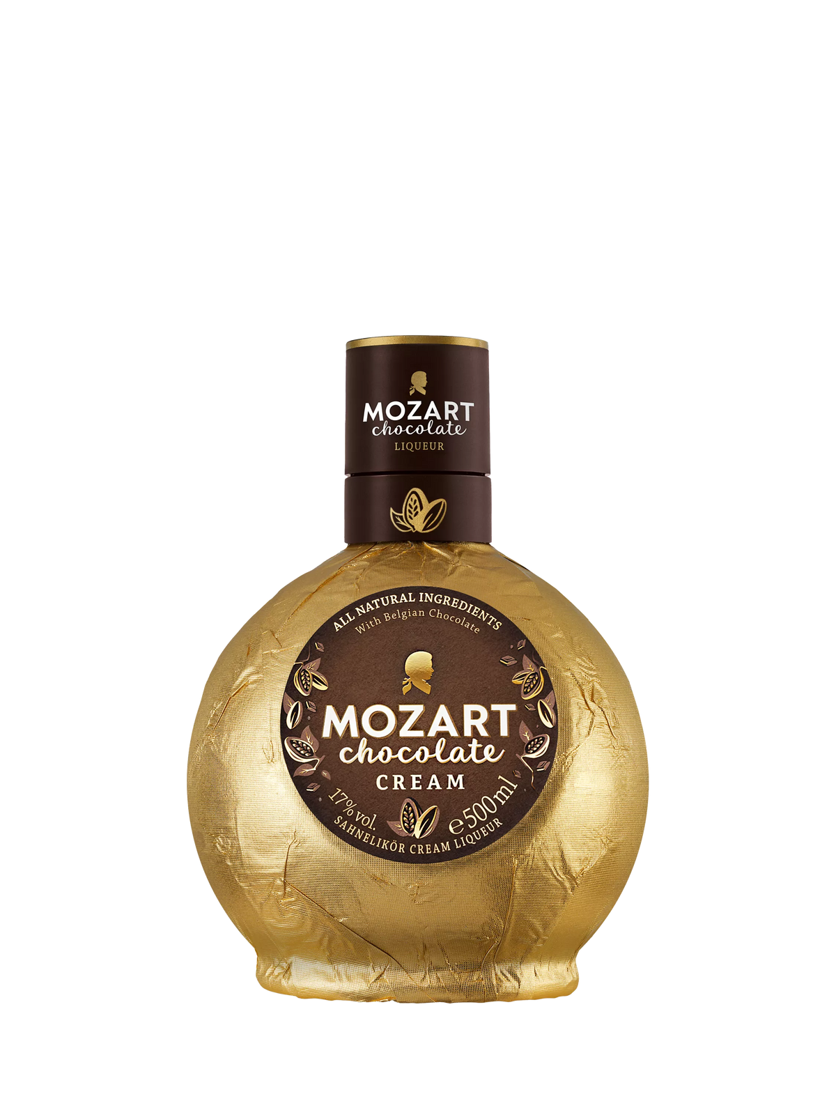 Mozart chocolate cream liqueur 50cl, imported from the UK