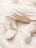 Angel & Rocket baby comforter set in Ecru - British product