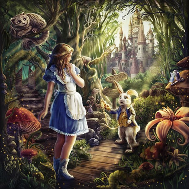 Buyagift Alice in Wonderland VR gift voucher for two - British product