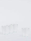 John Lewis drink glass tumbler set of 4, 400ml clear, UK version