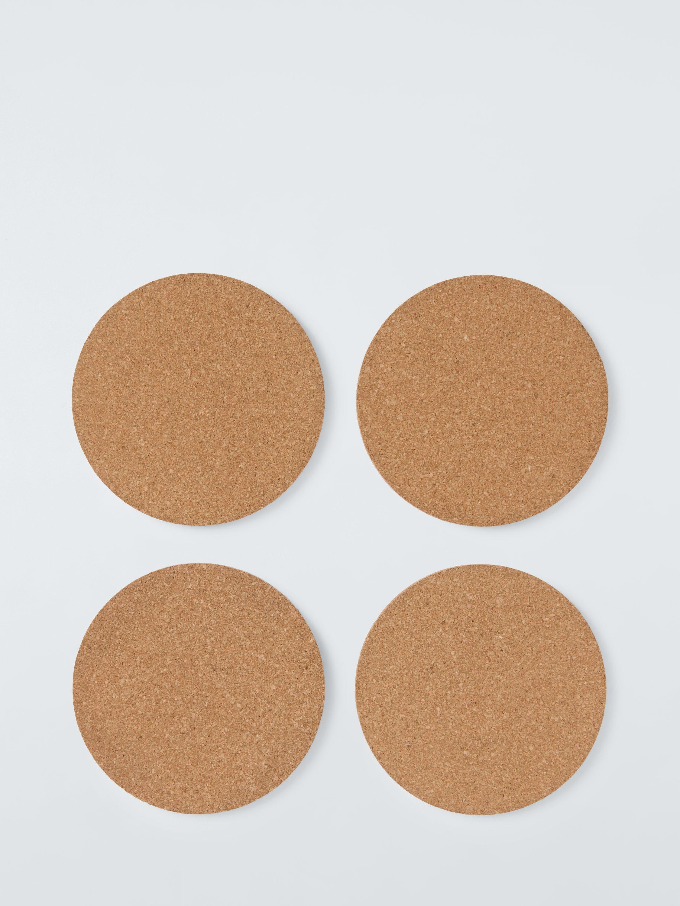 John Lewis natural cork coaster set of 4, UK version