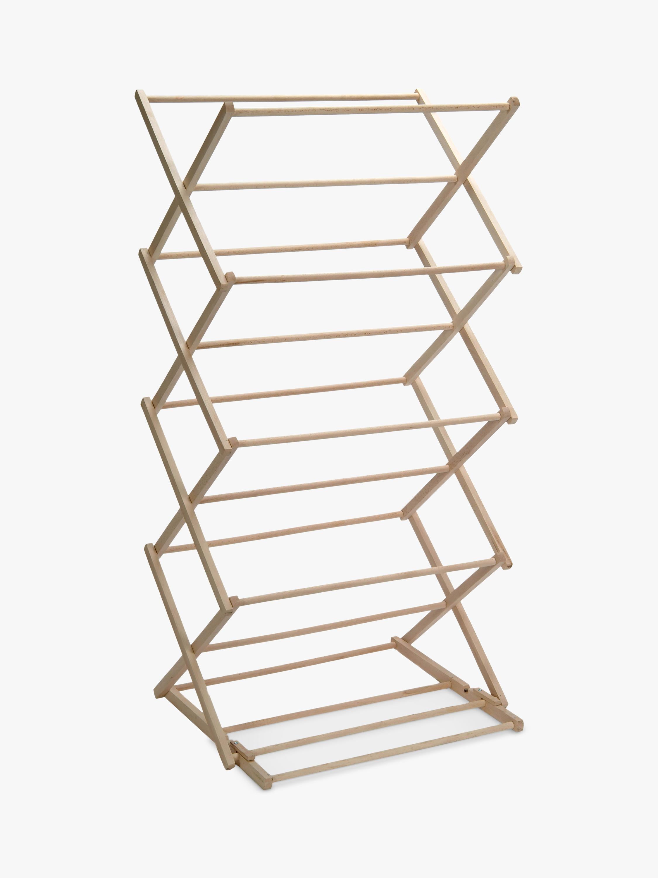 Garden Trading Folding Clothes Horse Natural, UK version