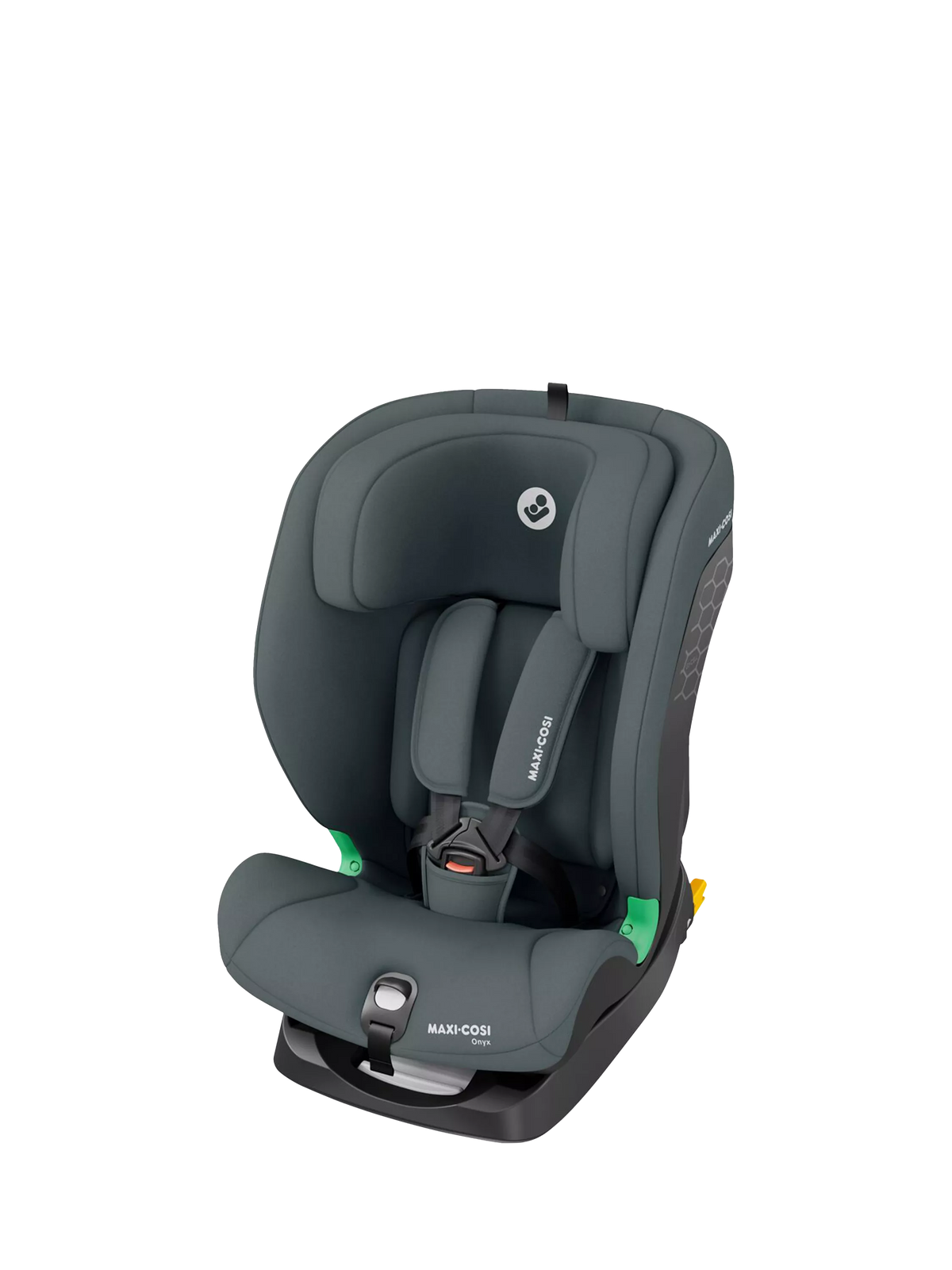 Maxi-Cosi Onyx i-Size car seat in Authentic Graphite, imported from the UK
