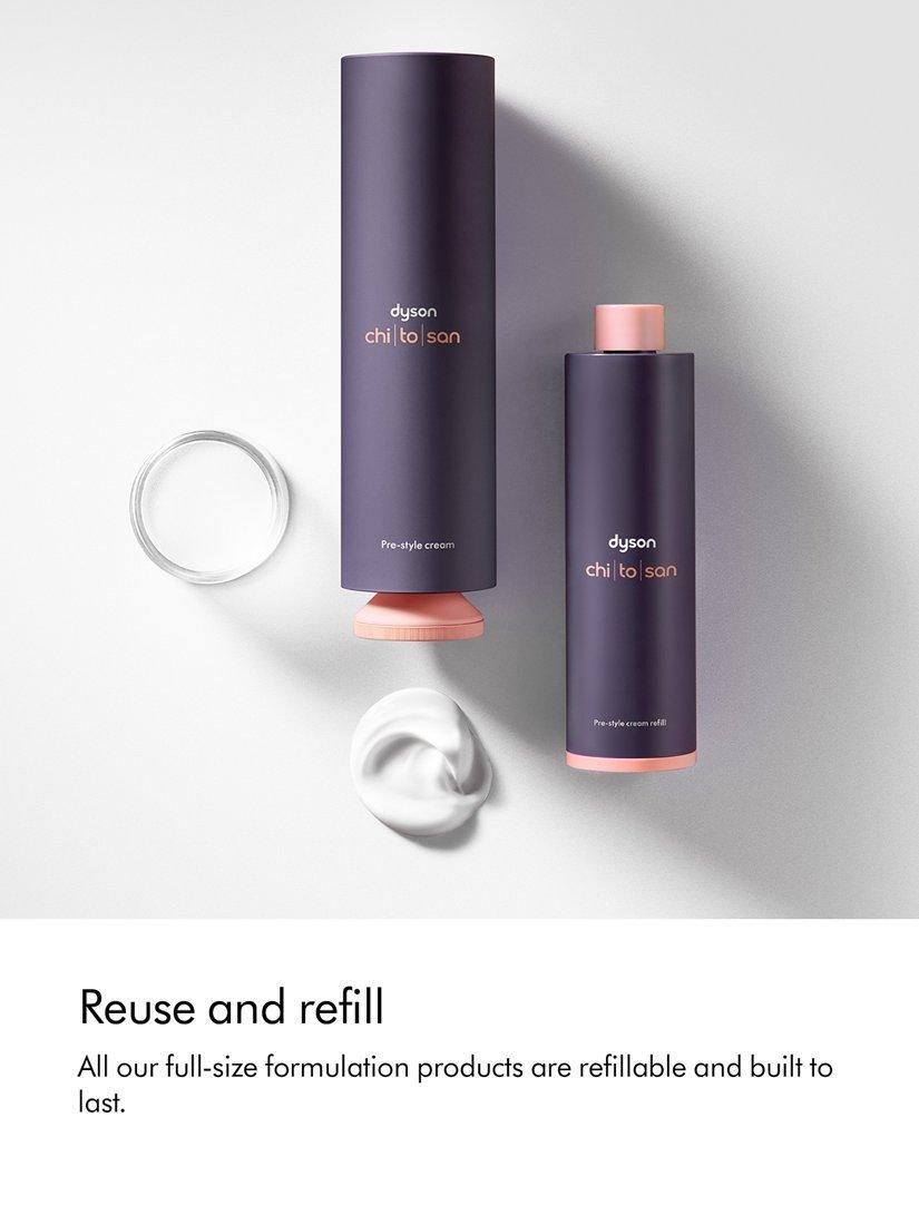 Dyson Chitosan Straight/Wavy Rich Pre Style Hair Cream - British product
