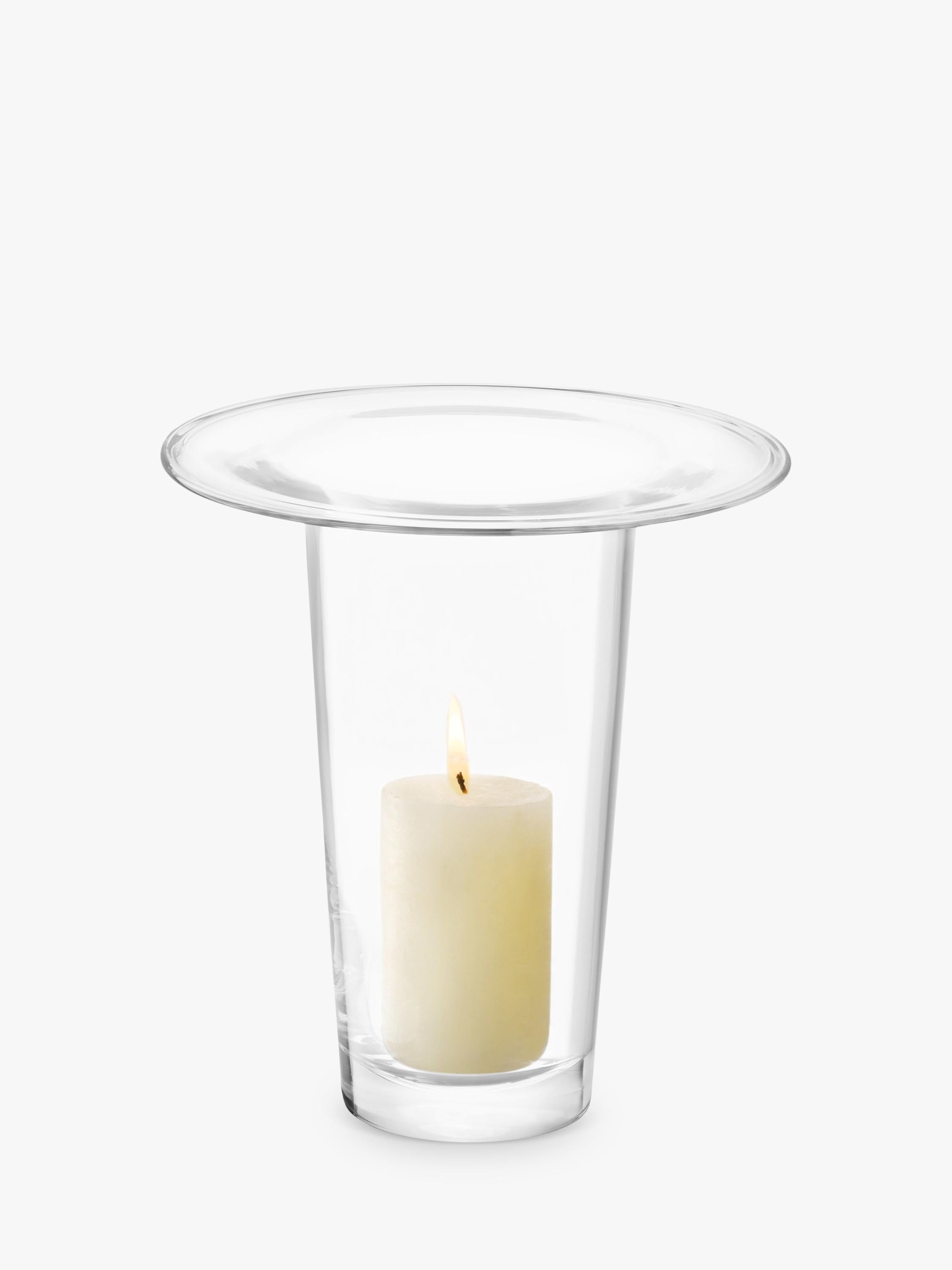 LSA International Victoria Vase Lantern Large Clear H26cm, UK version