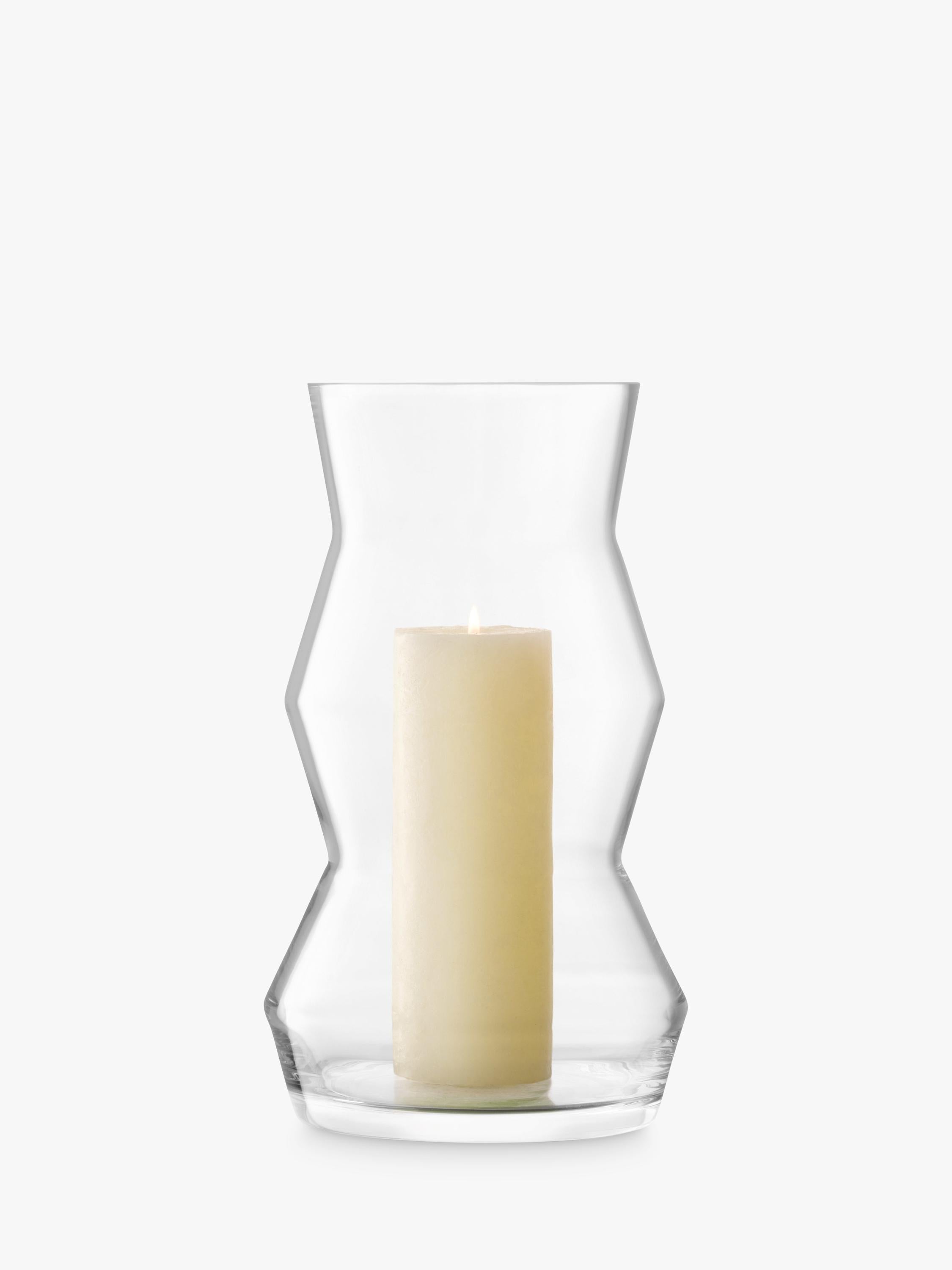 LSA International Sculpt Vase/Lantern large H36cm, UK version