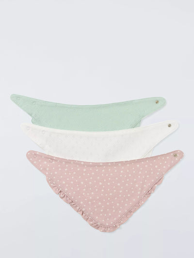 Baby Fler Pontelle Dribble Bib, Pack of 3