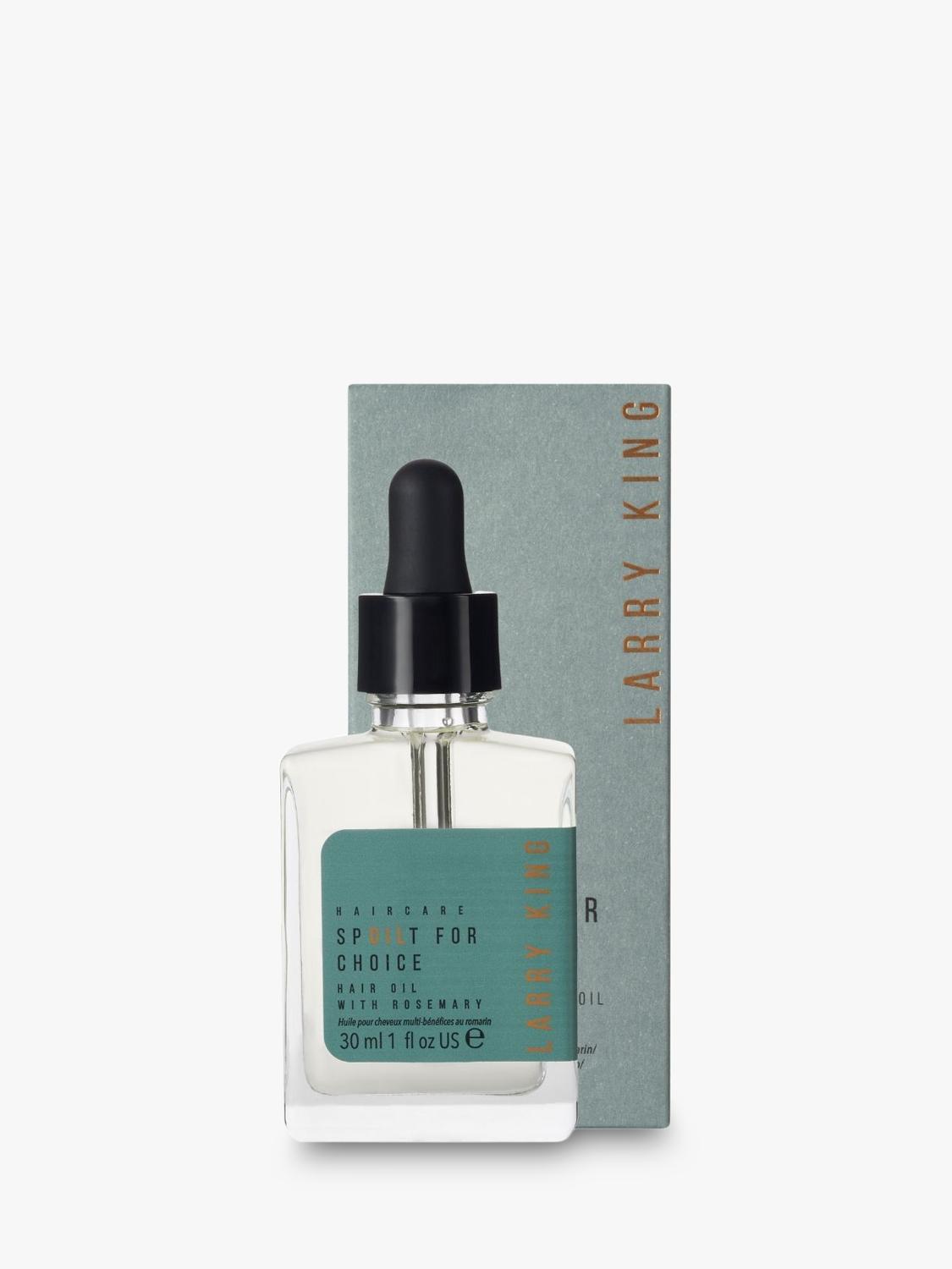 Larry King Spoilt for Choice hair oil 30ml, UK version