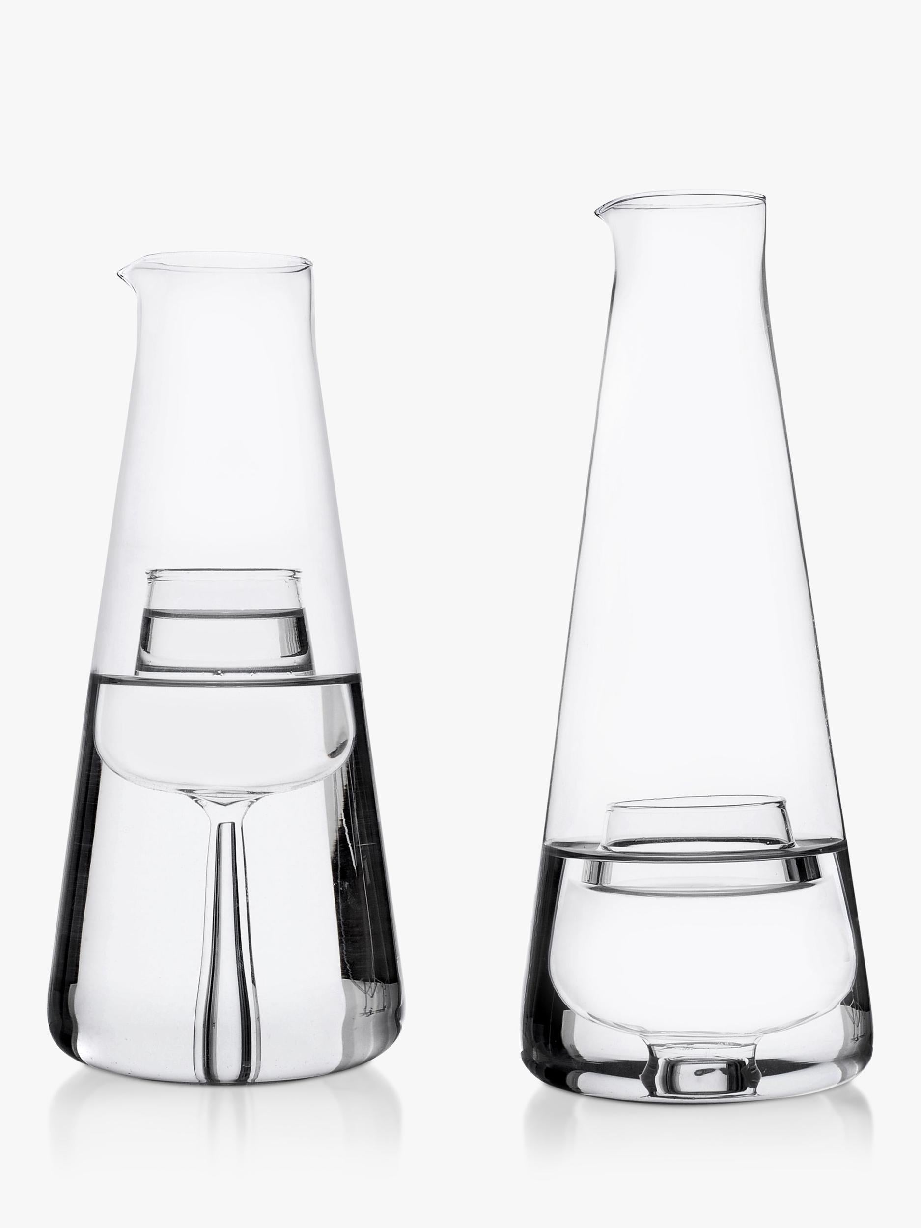 Ichendorf Milano Inbottiglia wine glass decanter Clear/Red 110ml, UK version