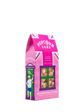 Popcord Shed strawberries and cream popcorn 80g, imported from the UK