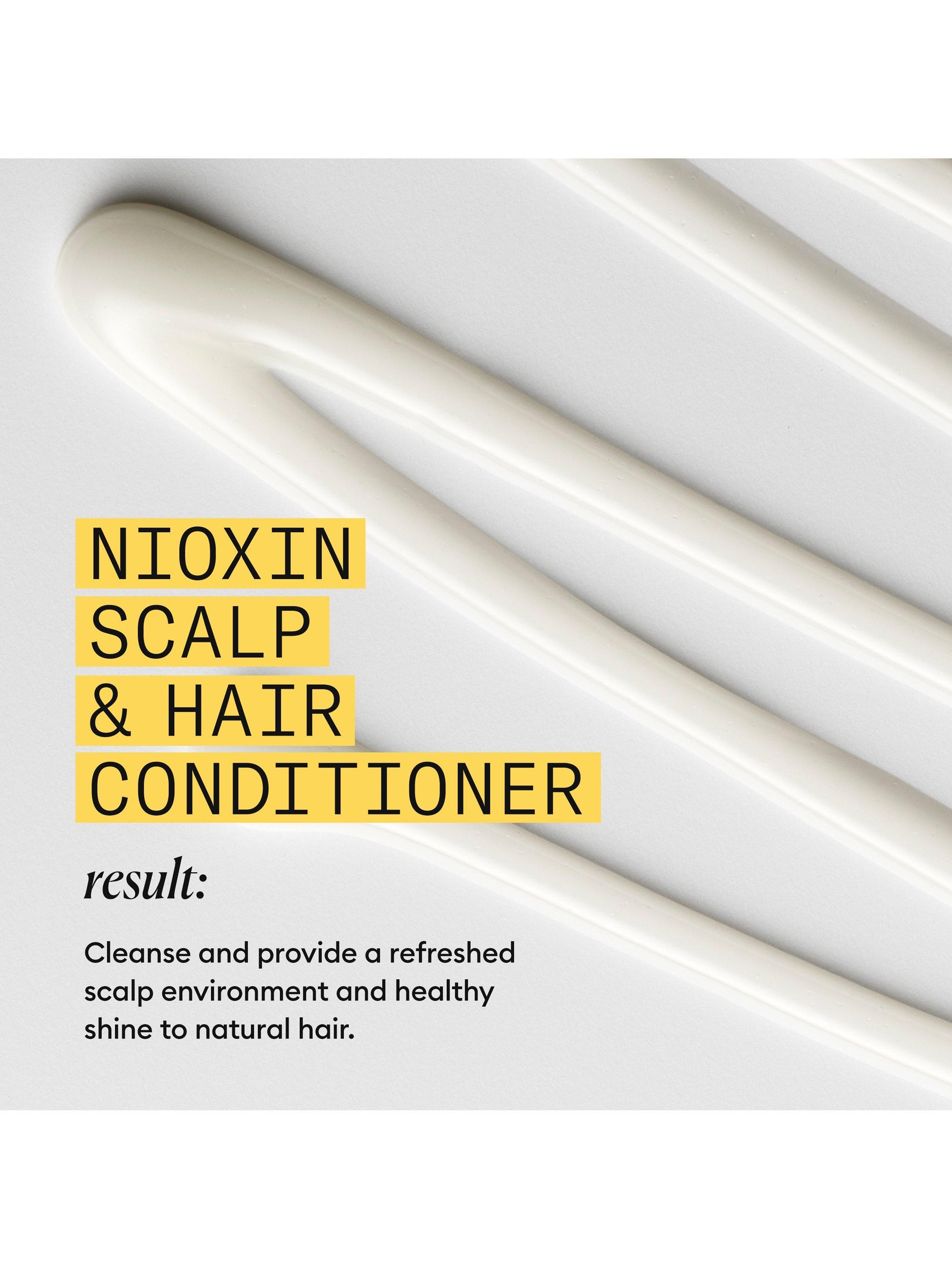 Nioxin Scalp and Hair Thickening Conditioner for Natural Hair with Light Thinning, 300ml, imported from the UK