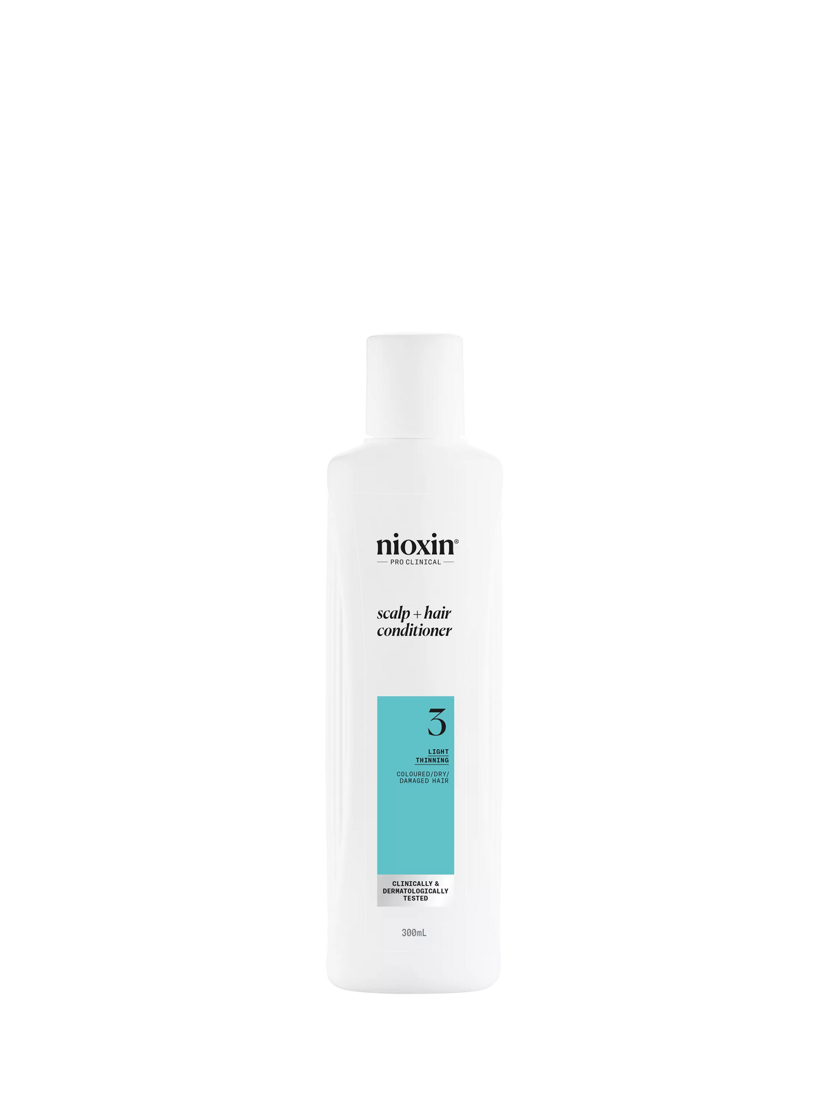 Nioxin hair conditioner for coloured, dry, damaged hair with light thinning, imported from the UK