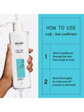 Nioxin hair conditioner for coloured, dry, damaged hair with light thinning, imported from the UK