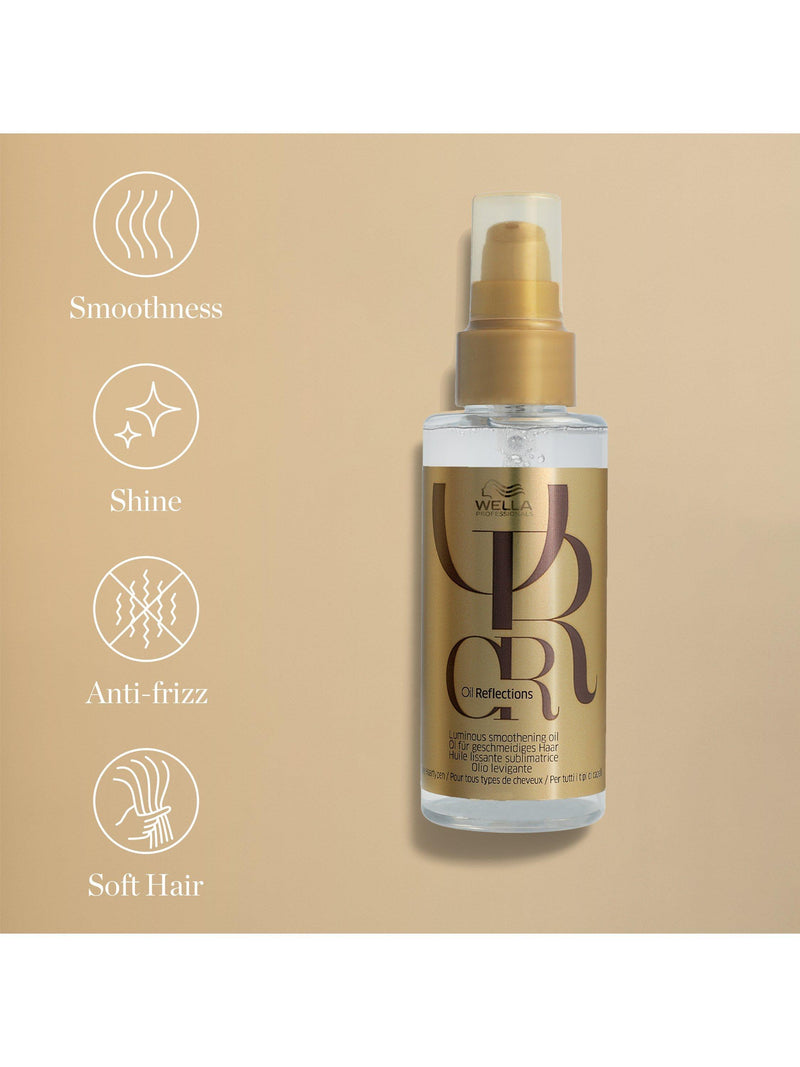 Wella Professionals Oil Reflections Luminous Smoothening hair oil (British brand)