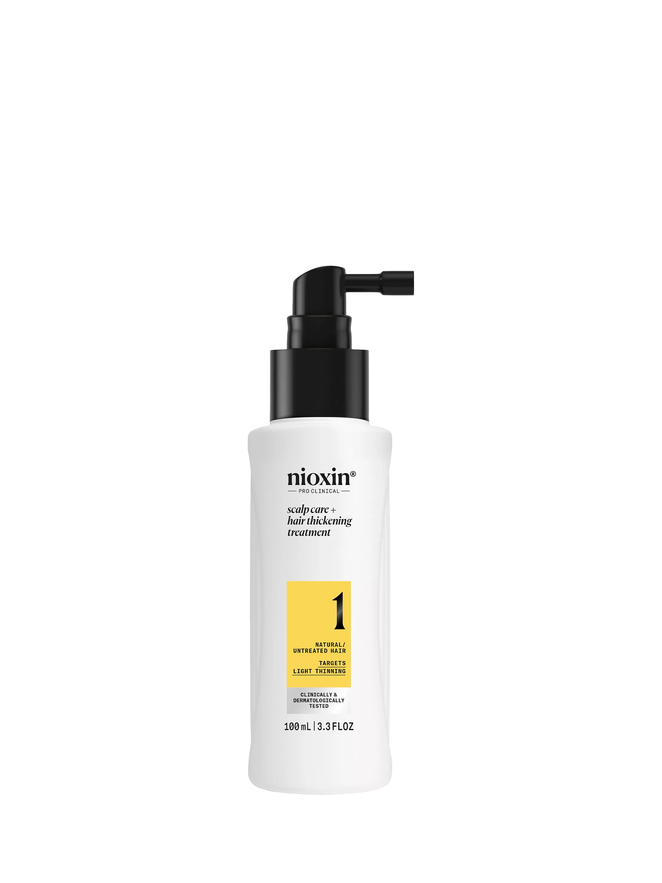 Nioxin hair thickening serum for light thinning 100ml, imported from the UK