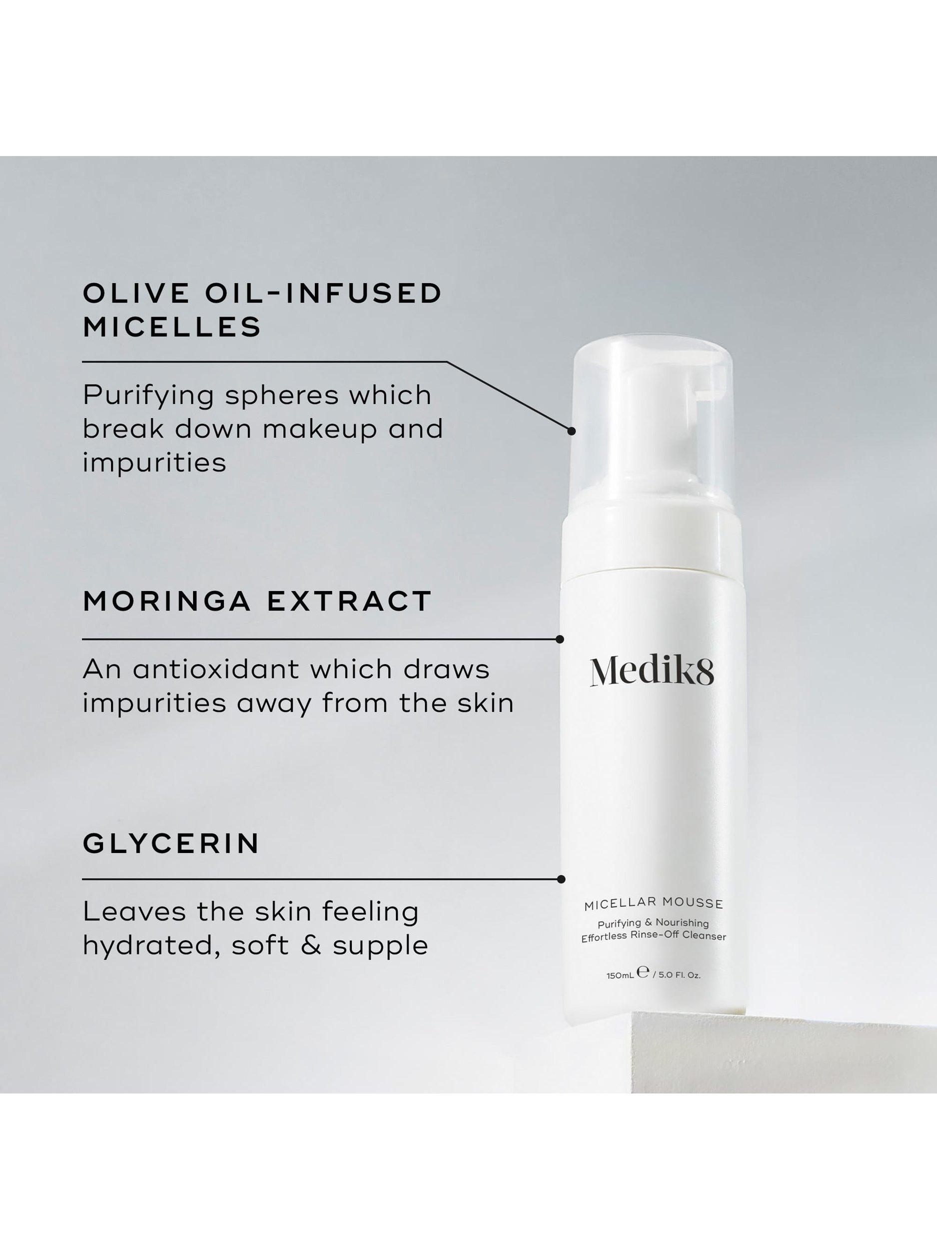 Medik8 Micellar Mousse 150ml, imported from the UK