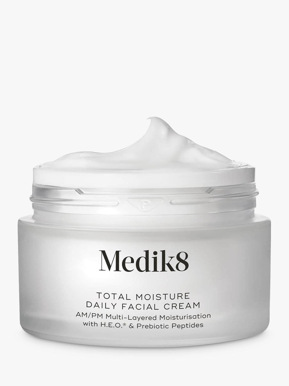 Medik8 Total Moisture Daily Facial Cream Refill 50ml, imported from the UK
