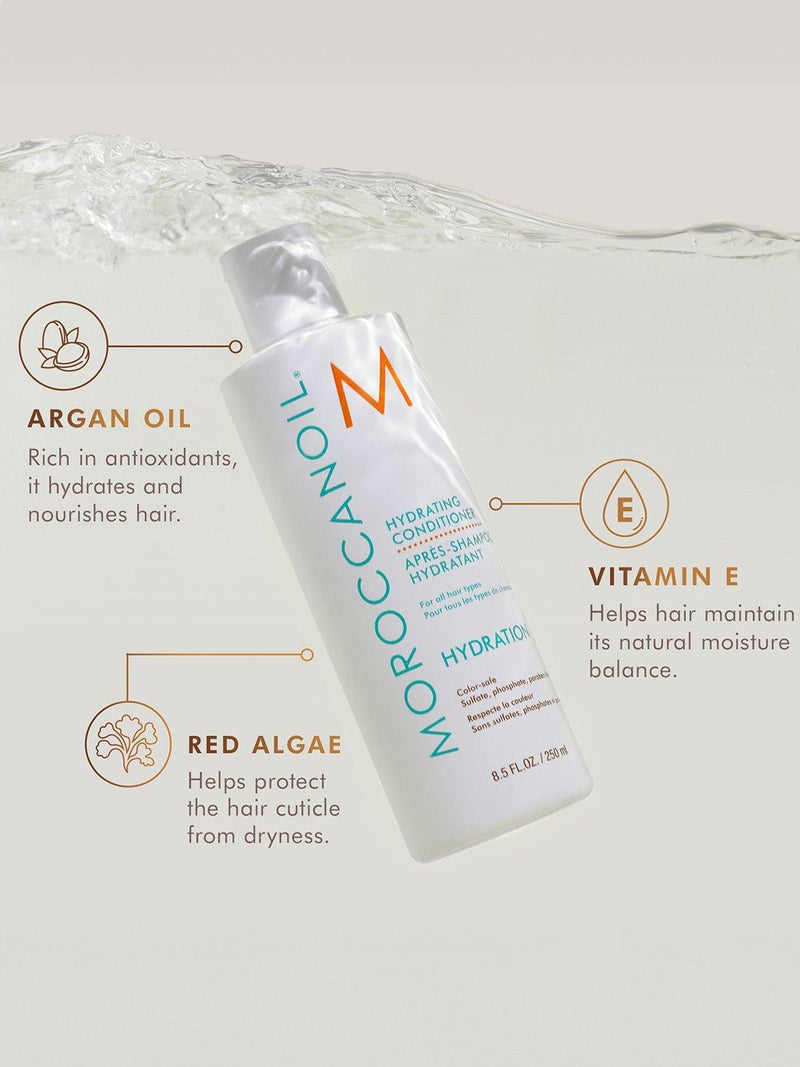 Moroccanoil Hydrating Conditioner All Hair Types 250ml, imported from the UK