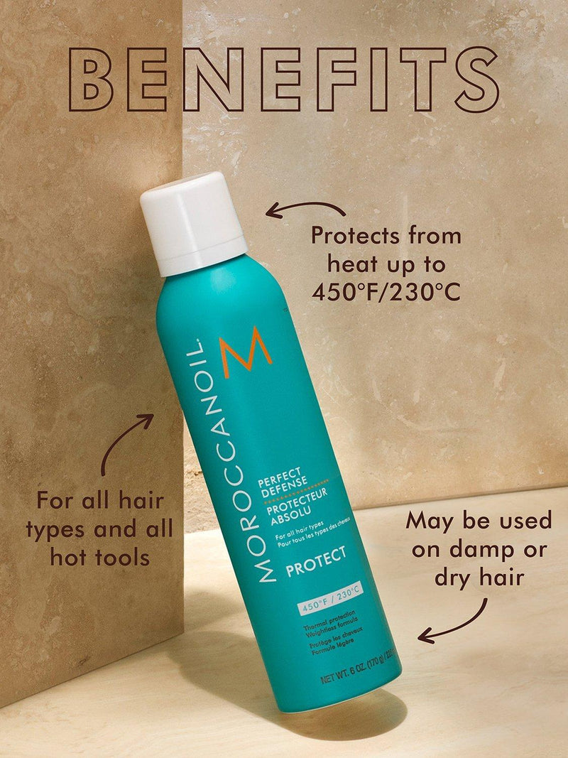 Moroccanoil Perfect Defense Spray heat protection spray 225ml, imported from the UK