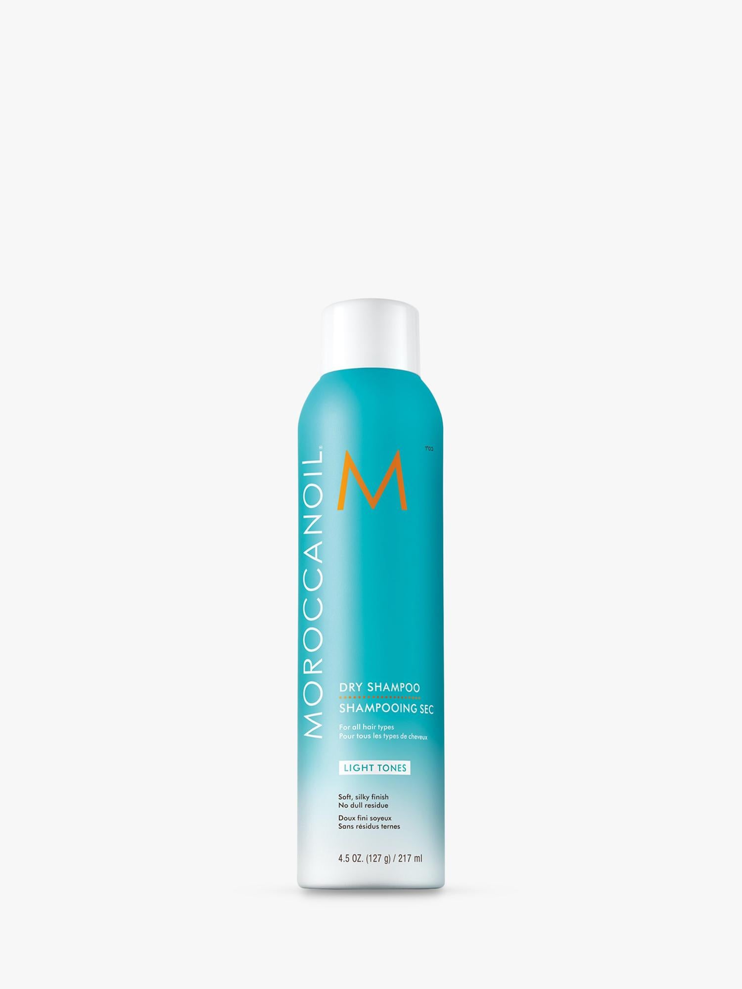 Moroccanoil dry shampoo light tones 217ml, imported from the UK