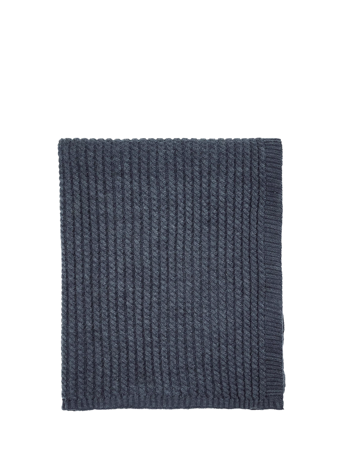 Bedeck of Belfast Miya Throw, Blue Chambray