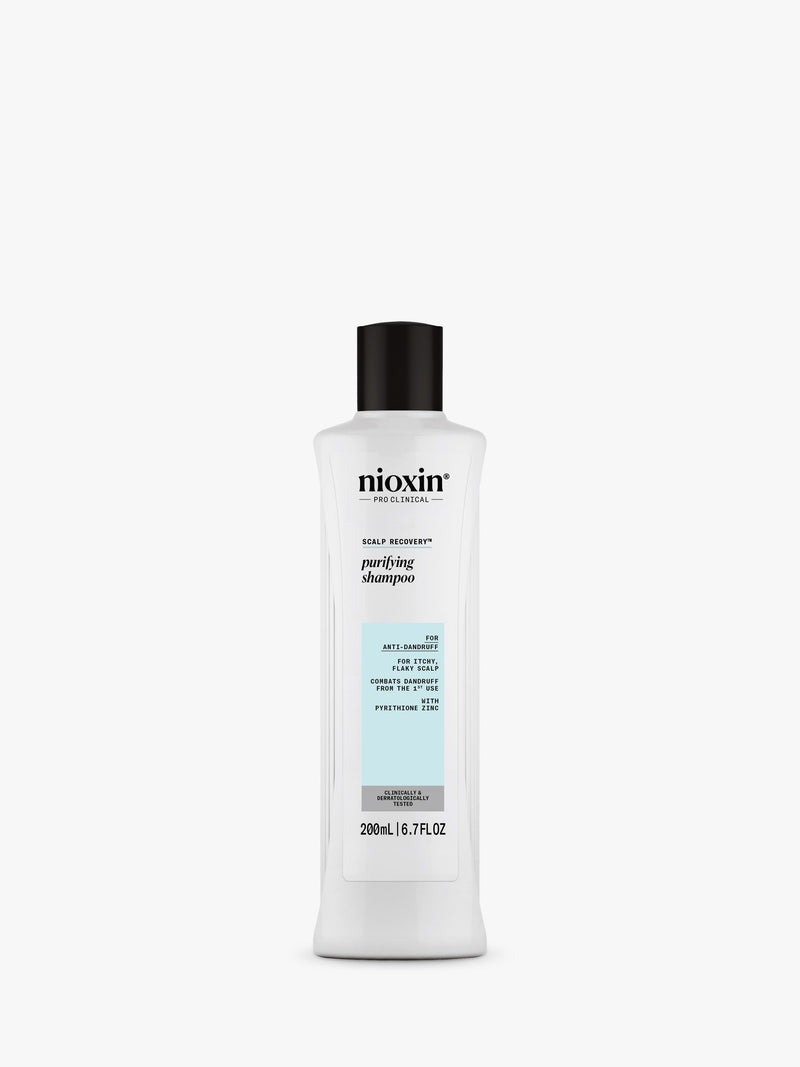 Nioxin Pro Clinical Scalp Recovery Purifying Shampoo for Dandruff and Itchy Scalp 200ml, imported from the UK