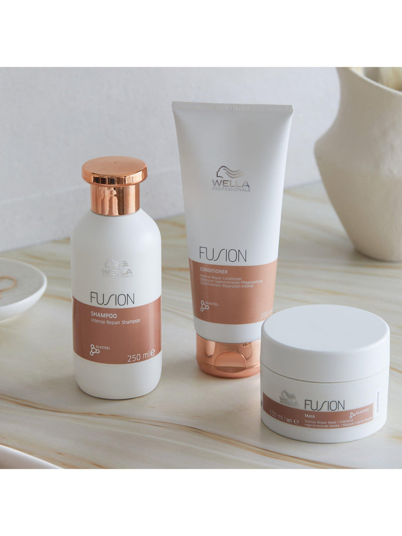 Wella Professionals Fusion Intense Repair Shampoo for dry and damaged hair 250ml (British brand)