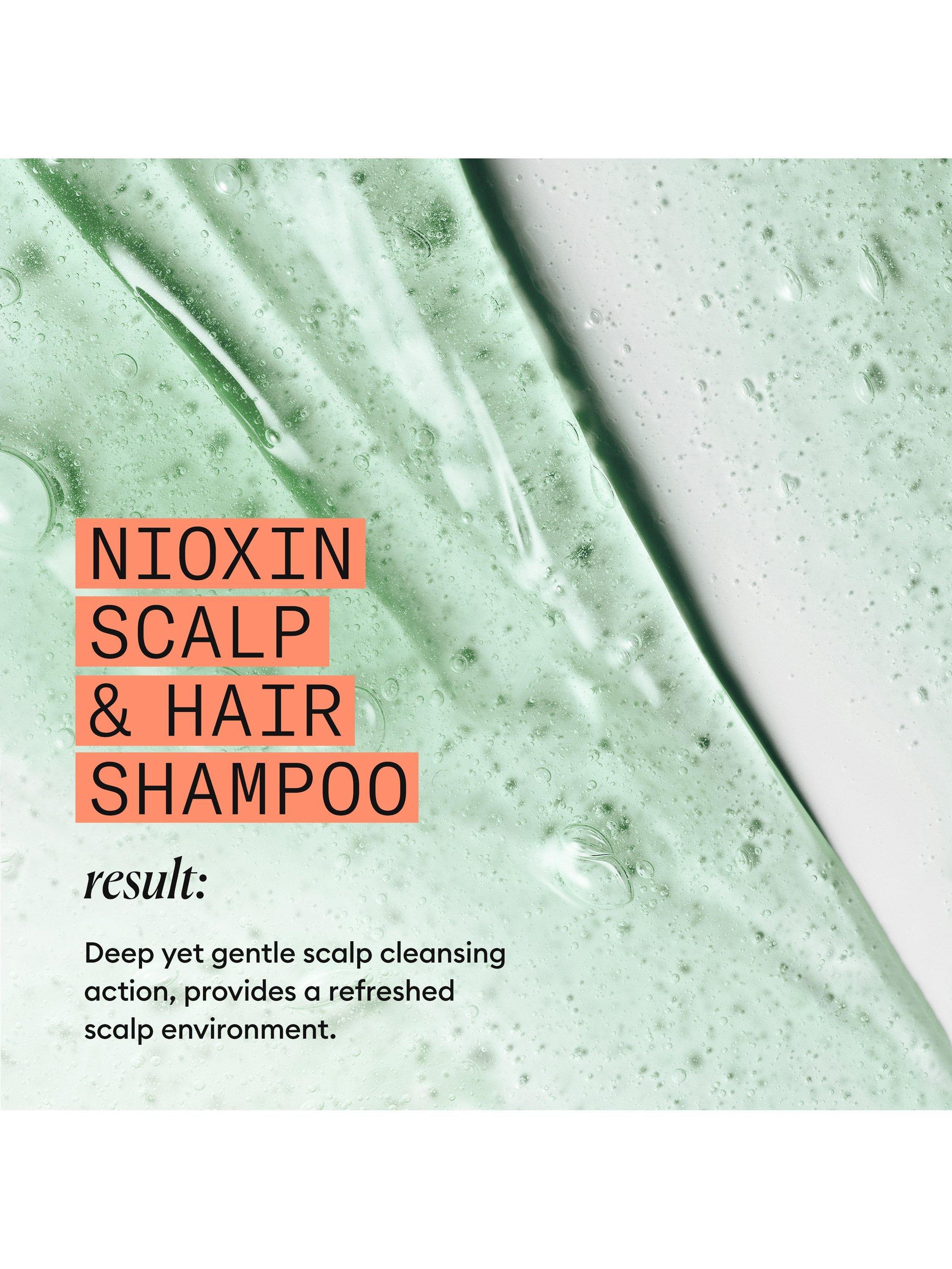 Nioxin thickening shampoo for coloured hair 300ml, imported from the UK