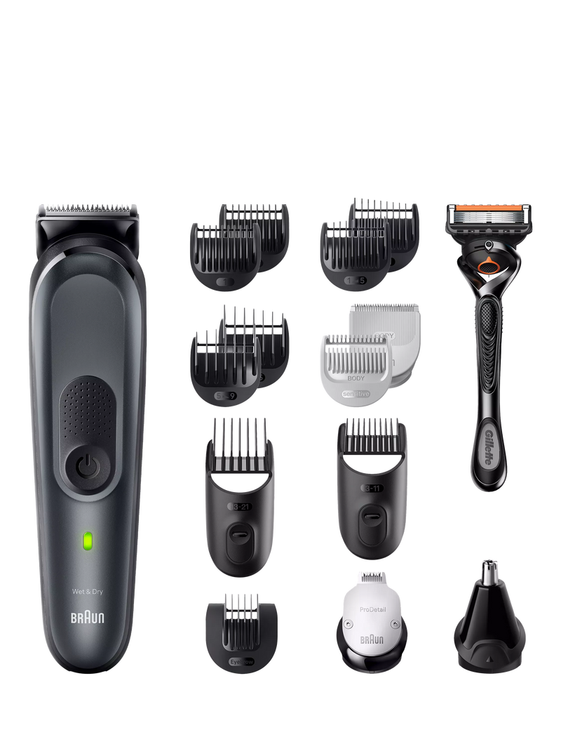 Braun Series 7 Multi-Groom MGK7491 Shaver, Black/Grey