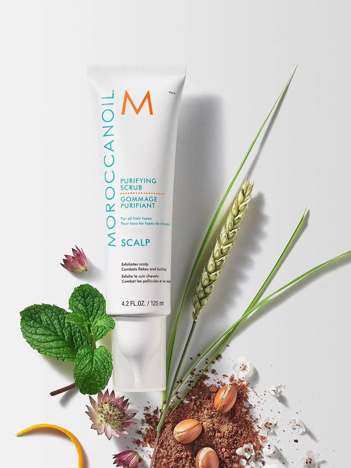 Moroccanoil Purifying Scrub 125ml, imported from the UK