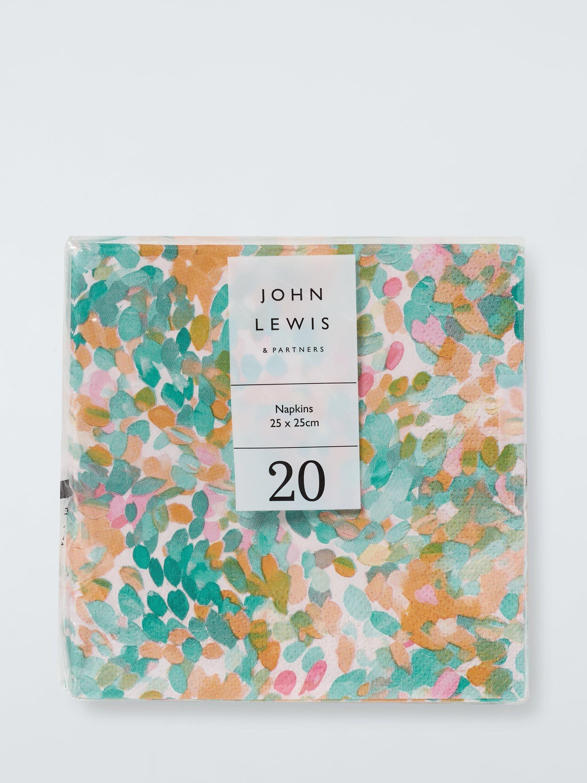 Fruit Print Confetti Paper Cocktail Napkins Pack of 20