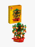Lunar New Year Money Tree Building Kit with Tangerines and Envelopes for Ages 9+