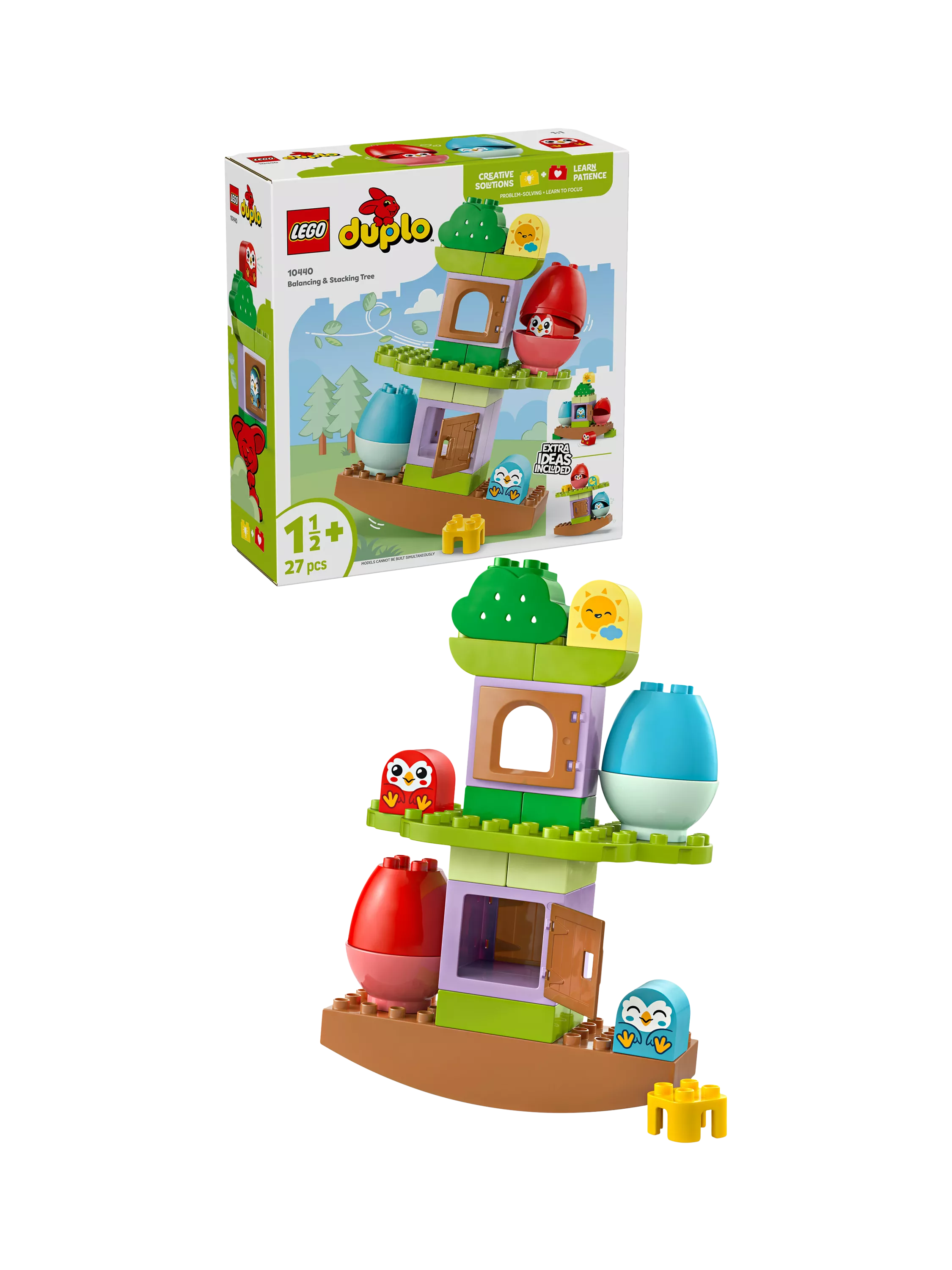 LEGO DUPLO Balancing & Stacking Tree Toy Set, UK version
