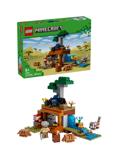 Lego Minecraft The Armadillo Mine Expedition Building Toy Set 21269