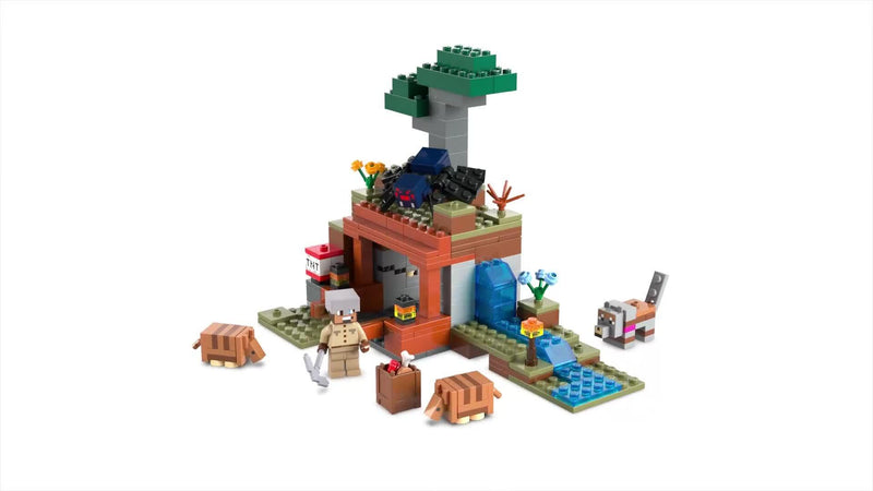 Lego Minecraft Armadillo Mine Expedition building set, UK version