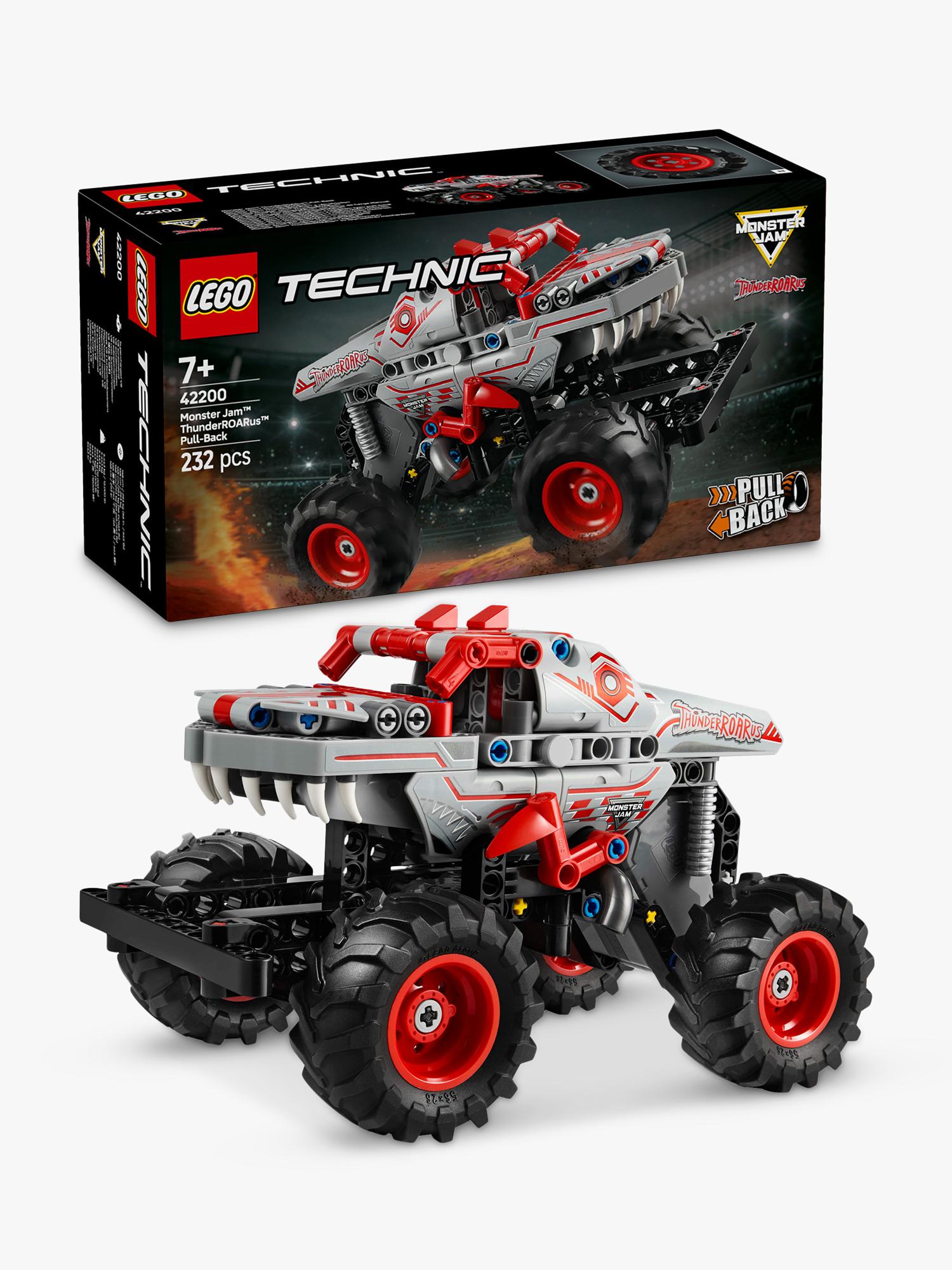 Lego Technic Monster Jam ThunderROARus pull-back truck toy, UK version