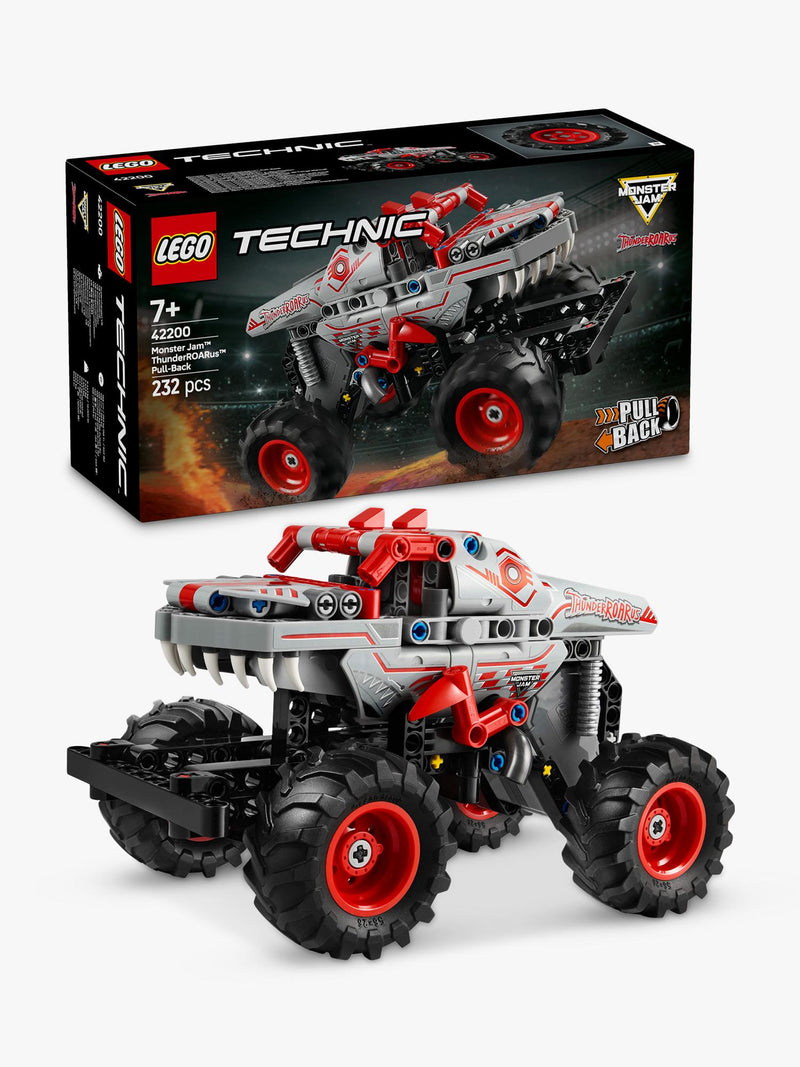 Lego Technic Monster Jam ThunderROARus pull-back truck toy, UK version