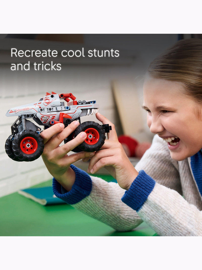 Lego Technic Monster Jam ThunderROARus pull-back truck toy, UK version