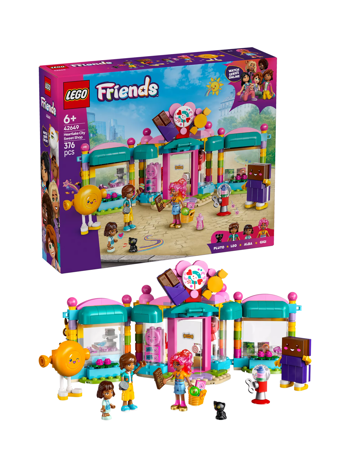 Lego Friends Heartlake City Sweet Shop building toy set, UK version