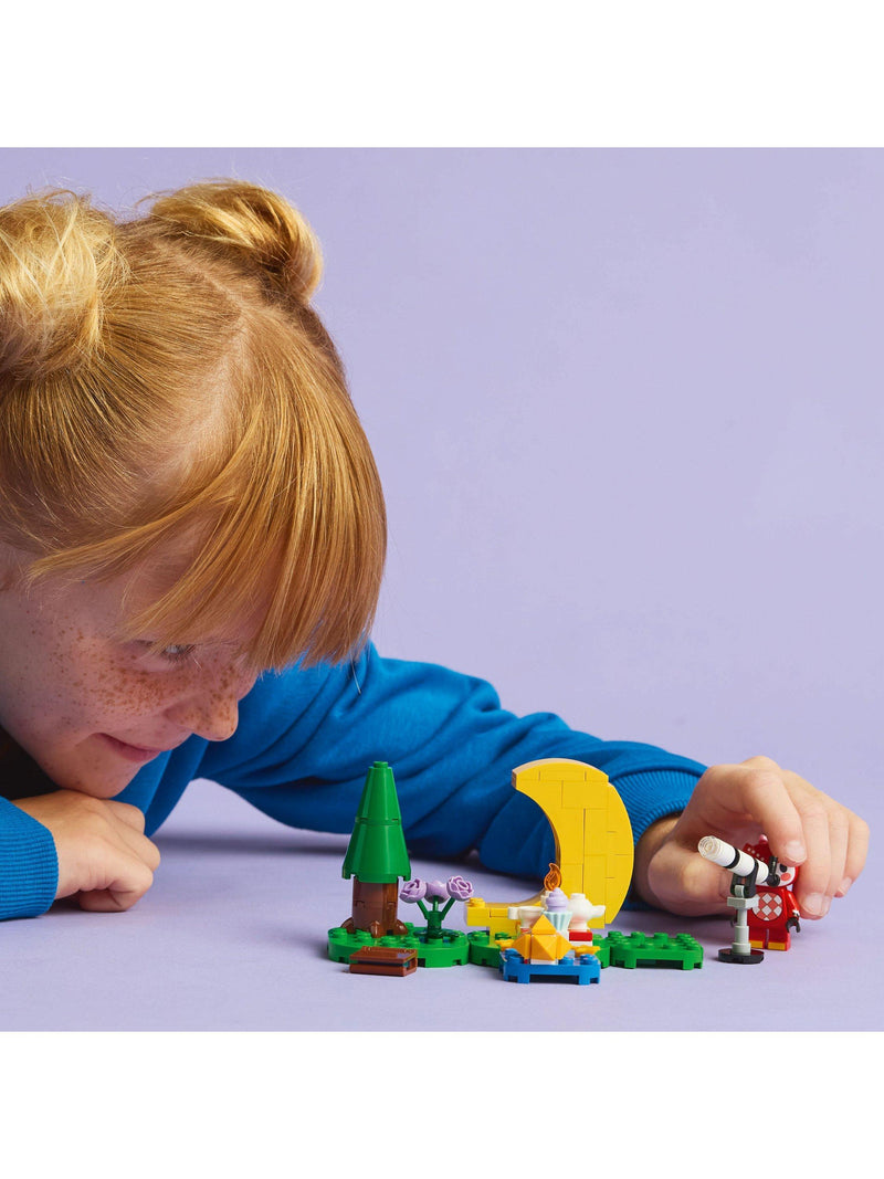 Animal Crossing stargazing building kit with Celeste minifigure, UK version
