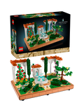 Lego Icons Fountain Garden building set, UK version
