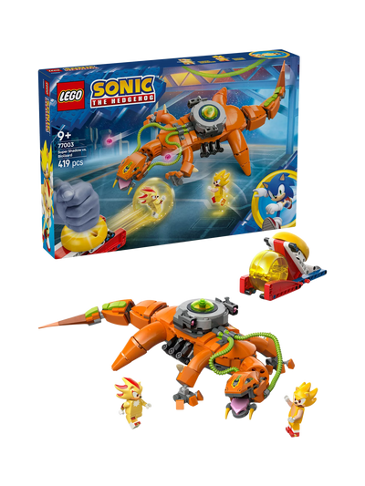 LEGO Sonic the Hedgehog Super Shadow vs. Biolizard Building Set 77003