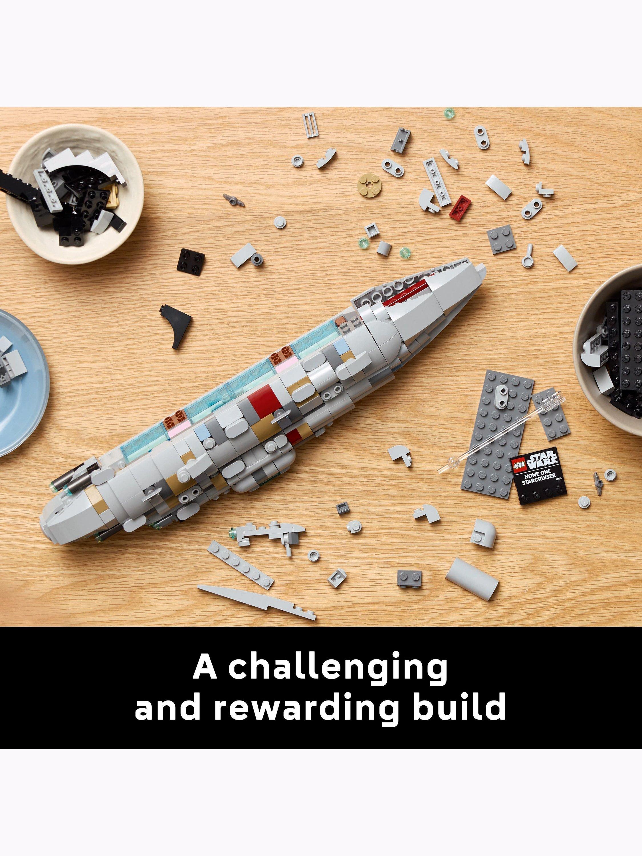 LEGO Star Wars Home One Starcruiser model kit, UK version