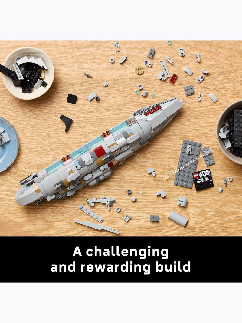 LEGO Star Wars Home One Starcruiser model kit, UK version