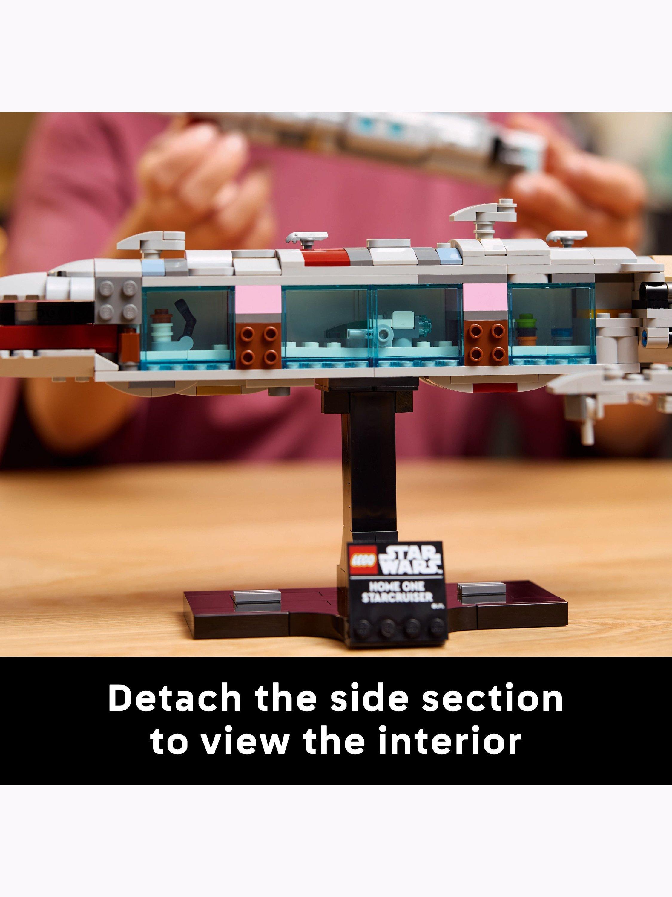 LEGO Star Wars Home One Starcruiser model kit, UK version