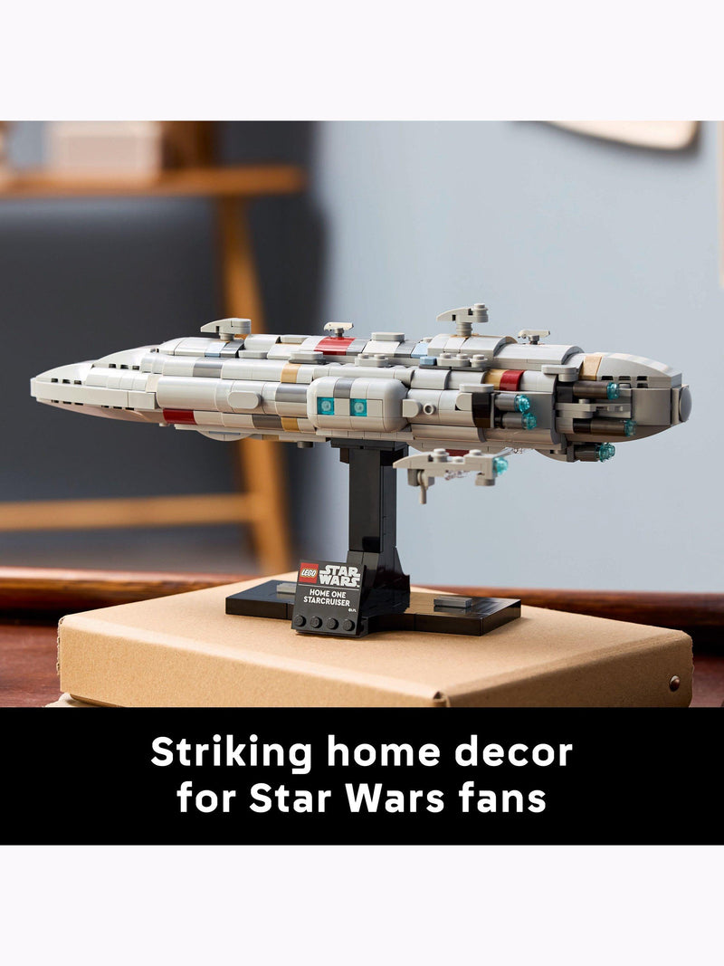 LEGO Star Wars Home One Starcruiser model kit, UK version